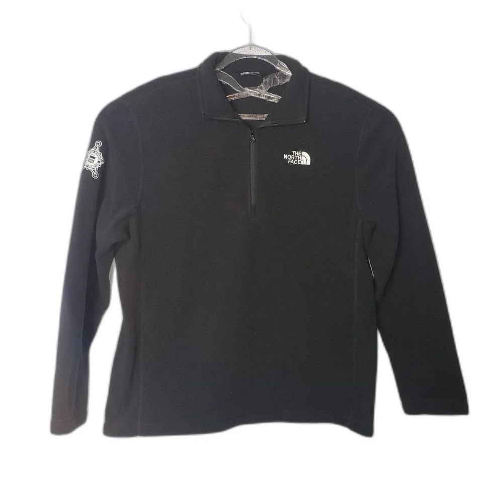 The North Face United States Secret Service Quarter Zip Front Sweatshirt Size L